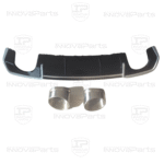 2013-2015 Difusor Trasero Audi A3 V8 Sportback Look RS3 ABS