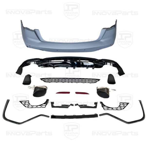 2020+ Paragolpes Trasero Audi A6 C8 Avant Look RS6