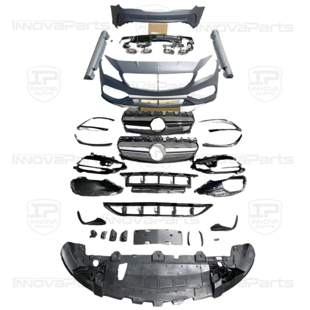 2016-2018 Kit Carrocería Mercedes Clase CLA W117 LCI 4P / SW Look AMG CLA45 - Imagen 1