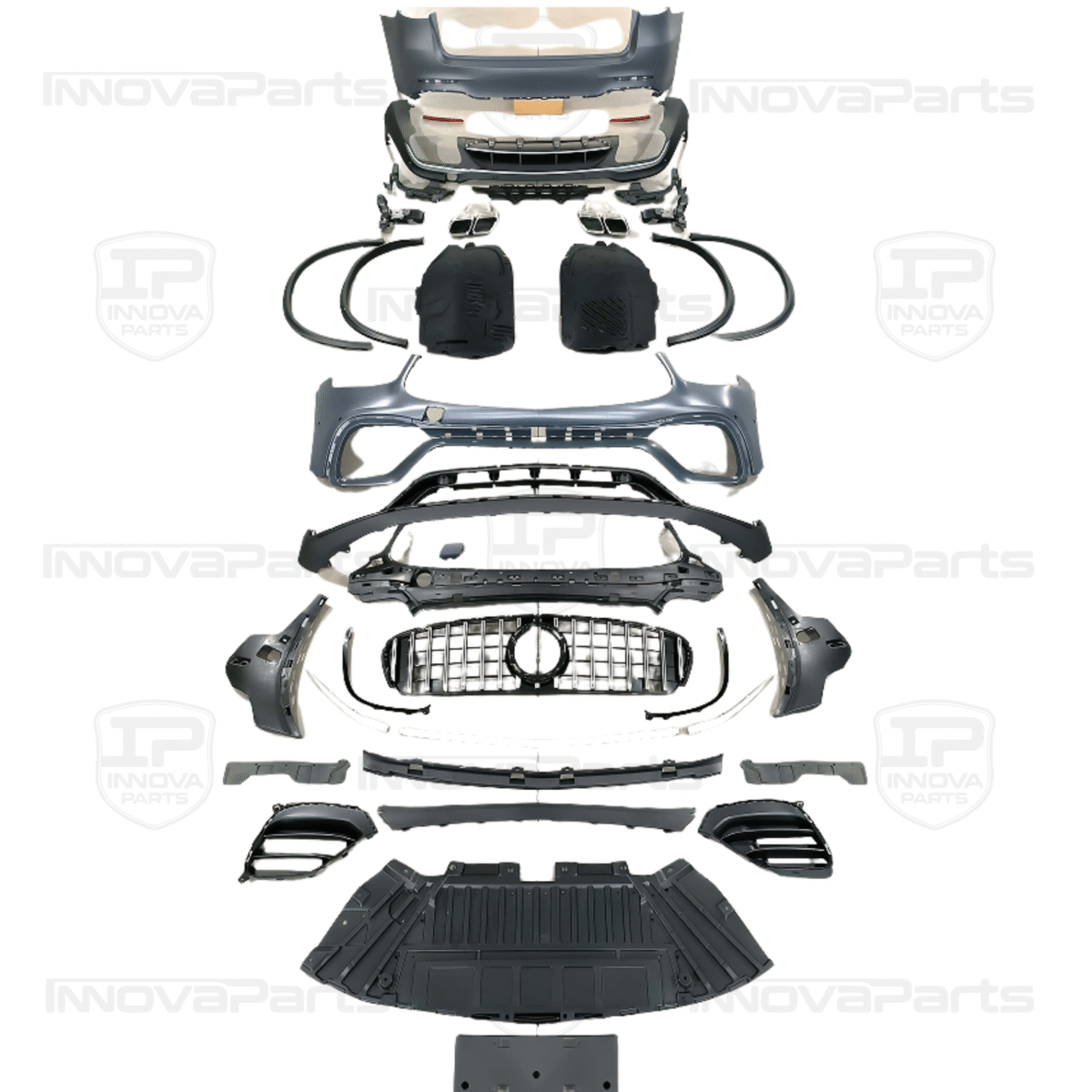 2015-2019 Kit De Carrocería Mercedes GLC Coupe X253 Look AMG GLC63 - Imagen 1