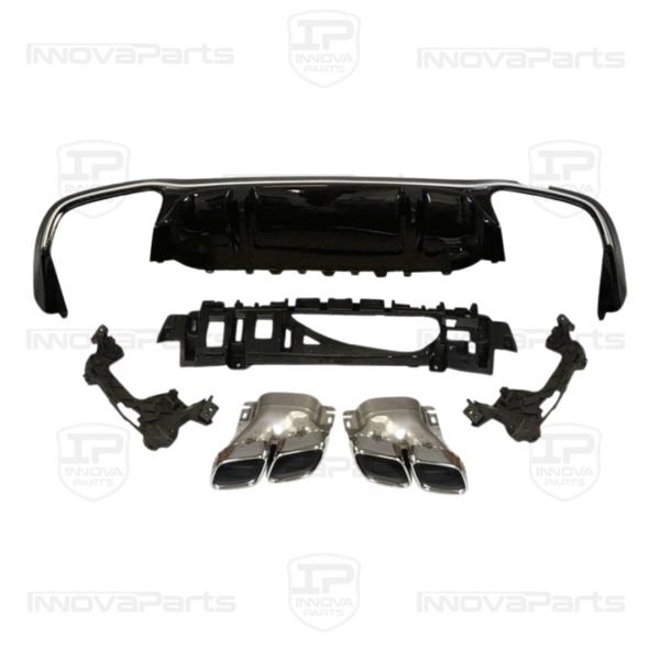 2020+ Difusor Trasero Mercedes Clase E W213  4P Look AMG E63 ABS