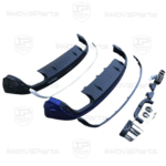 2017-2020 Difusor Trasero Audi Q5 Look SQ5